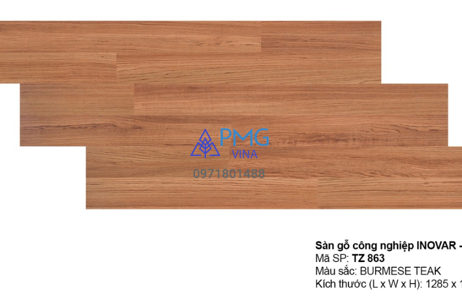 Sàn gỗ công nghiệp Inovar TZ 863