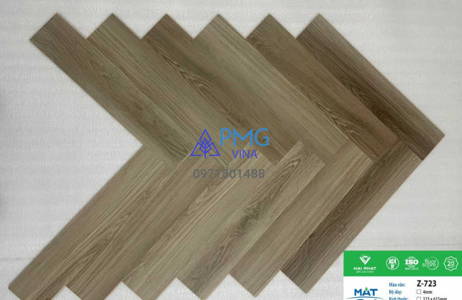 SÀN NHỰA XƯƠNG CÁ MAT FLOOR Z 722